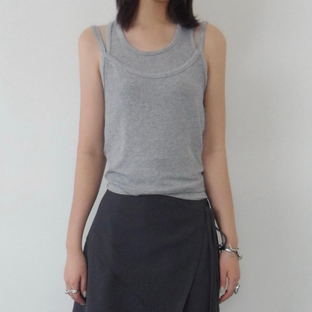 Double Layered Tank -3colors
