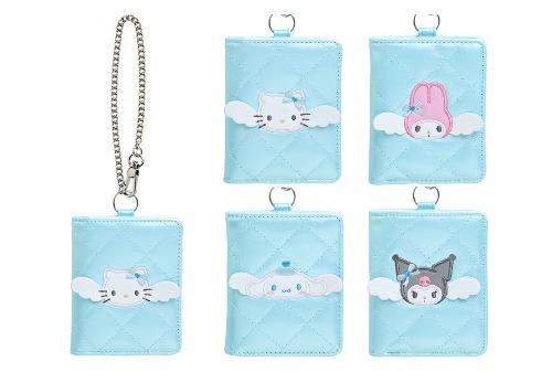 산리오 2단 카드케이스 '유메미루엔젤\' 헬로키티/마이멜로디/시나모롤/쿠로미