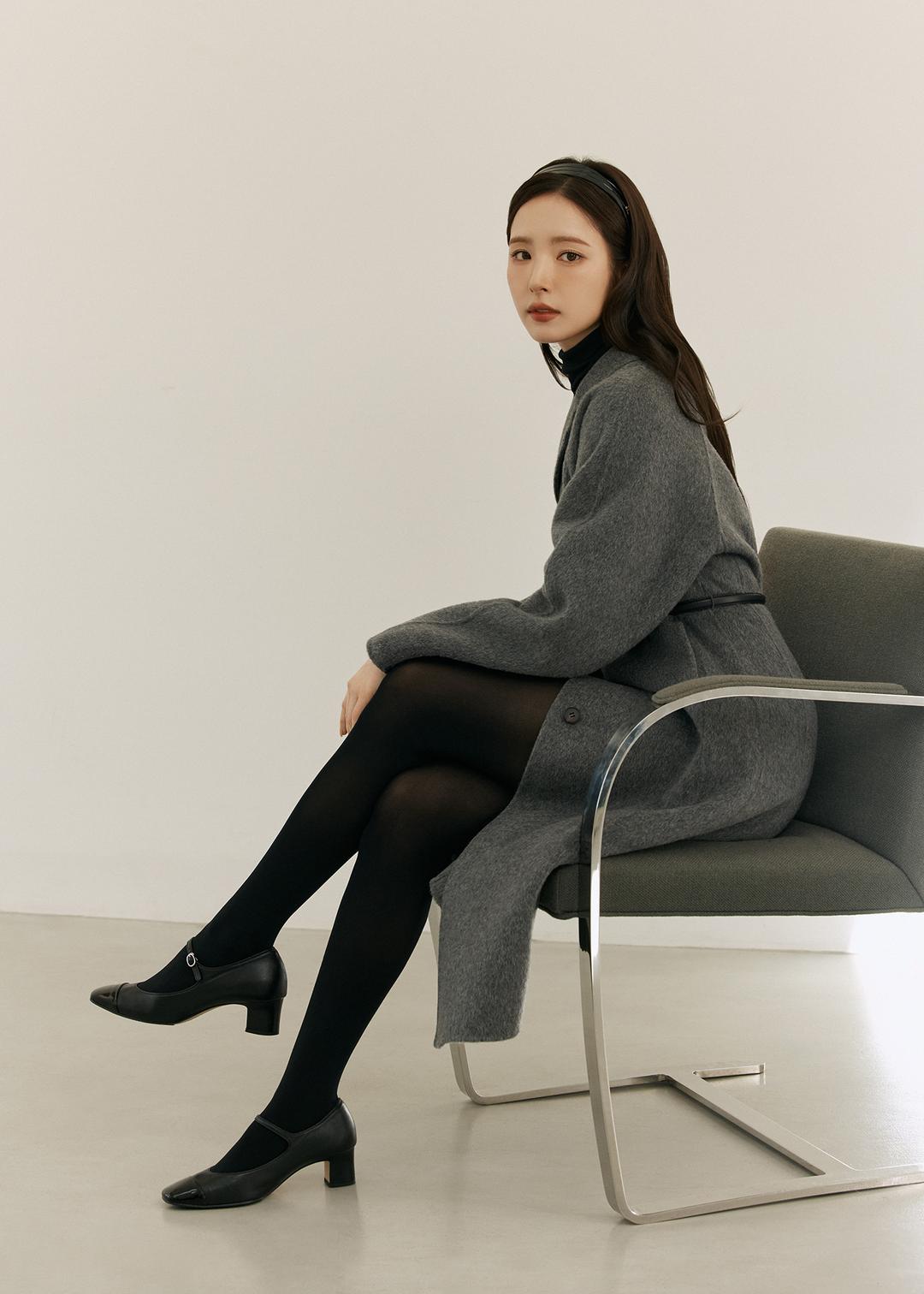 켈리 핸드메이드 울 코트