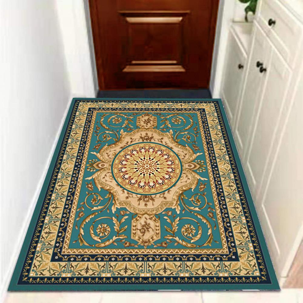 페르시안 러그 골드 에스닉 카펫 럭셔리 러그