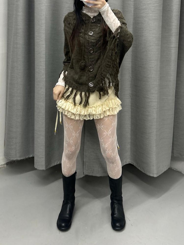 [중고] 케이프 가디건(빈티지)