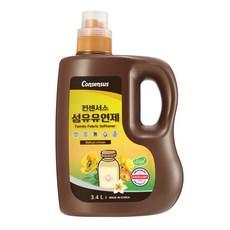 컨센서스 베이비로션향 섬유유연제, 3.4L, 1개
