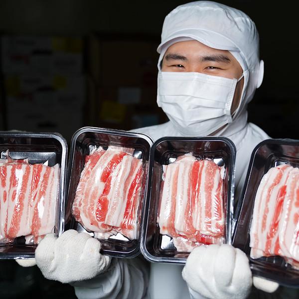 1+1+1+1) 20년 전 그 가격, 삼겹살 총 1kg 내외 - 3kg 이상 구매시 무료배송