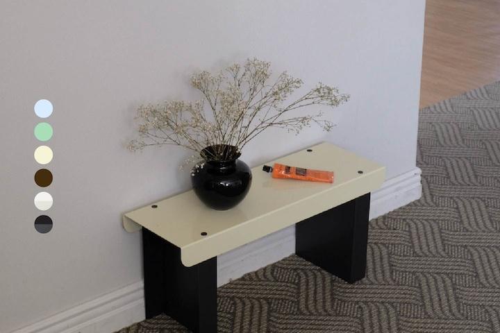 MINI BENCH 철제 커스텀 선반 낮은 사이드테이블 6colors