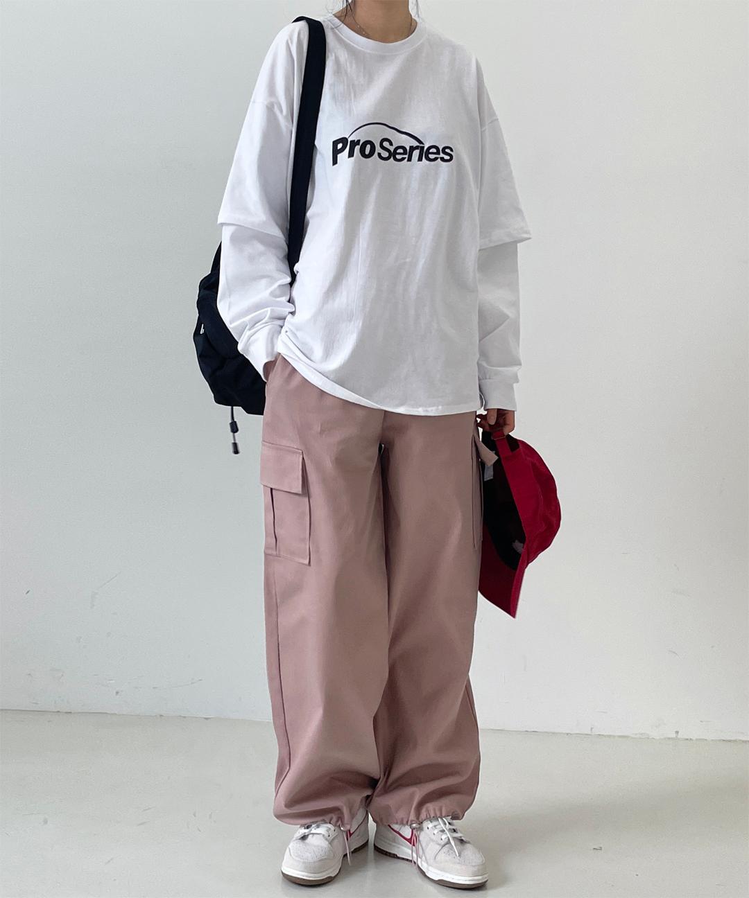 (24s/s🤍5col) 2way 스트링 카고 코튼 팬츠