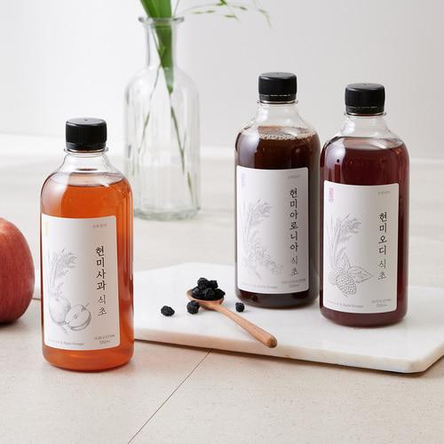 순희엄마식초 현미오디 천연발효 500ml 직접 만드는 자연식초