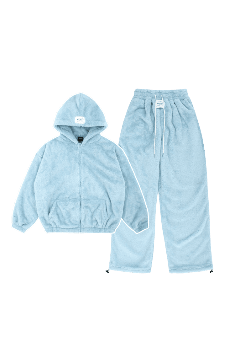 ☁ 구름 포글포글 후드 집업 & 팬츠 셋업