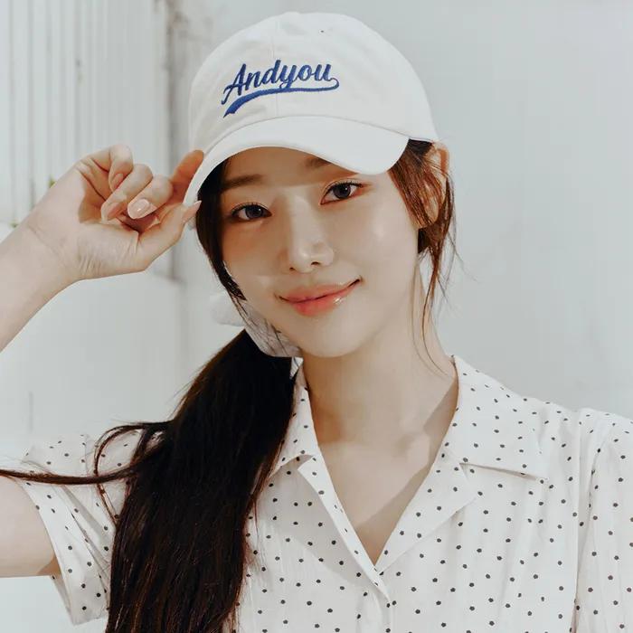SEONYUDO Basic ball cap (Ivory/Beige/Navy/Blue/Washed black/Washed Navy/Washed pink)