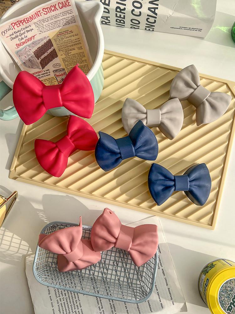 리본 주방장갑 실리콘 팟홀더 냄비장갑