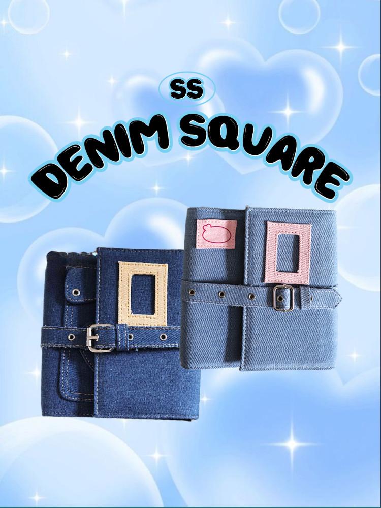 수심 Summer Denim Diary 데님 다이어리 y2k 커버 A7 바인더