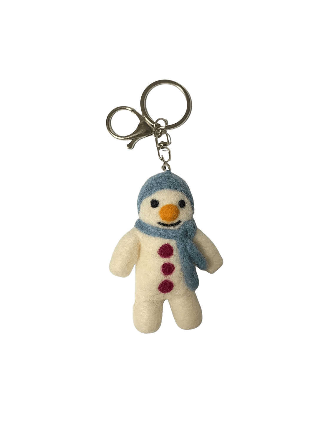 AHIND Snowman Key Ring (Light Blue)