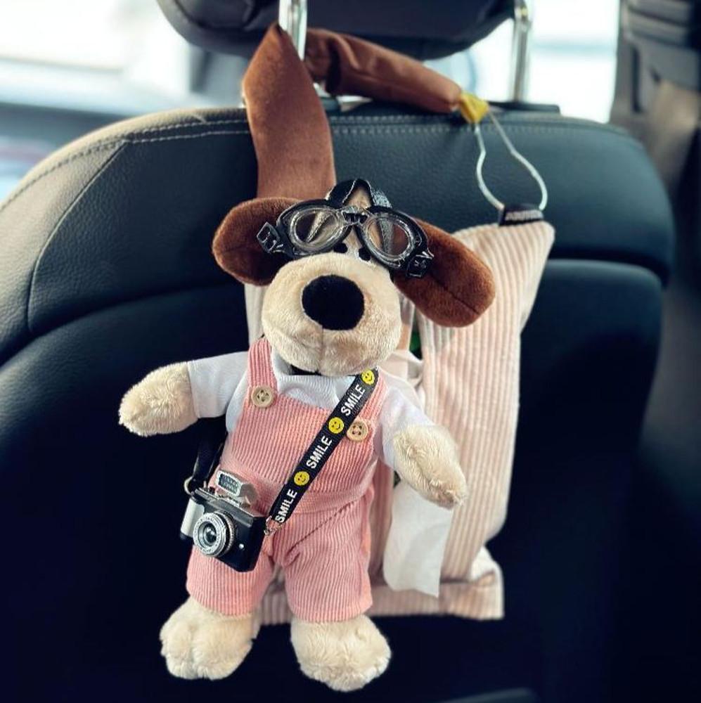 귀여운 그로밋 차량용 티슈케이스 4type 휴지 걸이 티슈 케이스