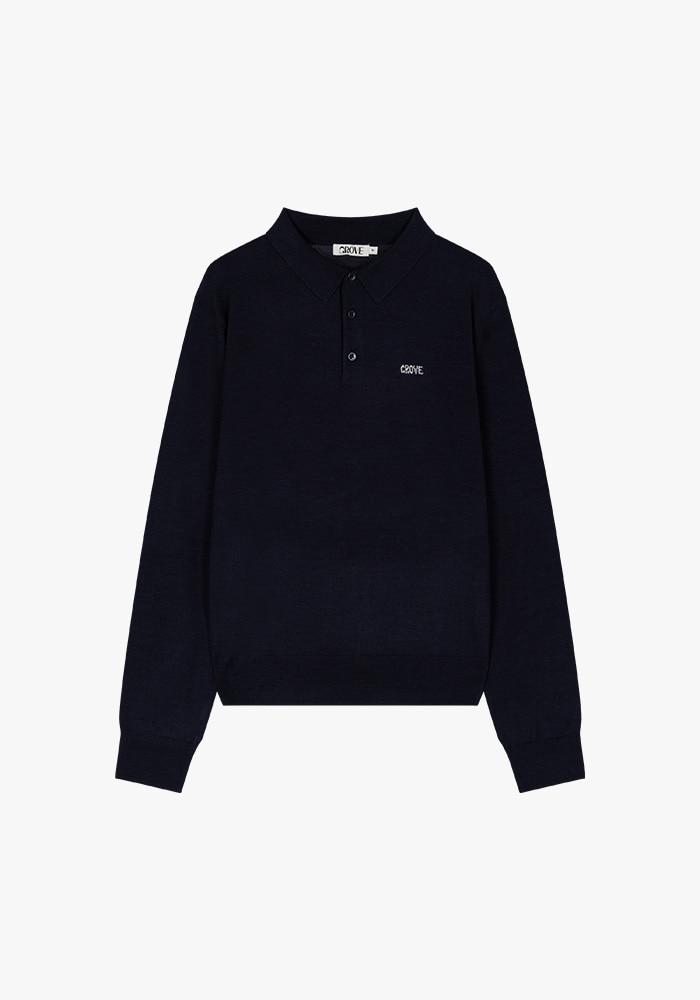 SERENE COLLAR KNIT  [4COLORS]