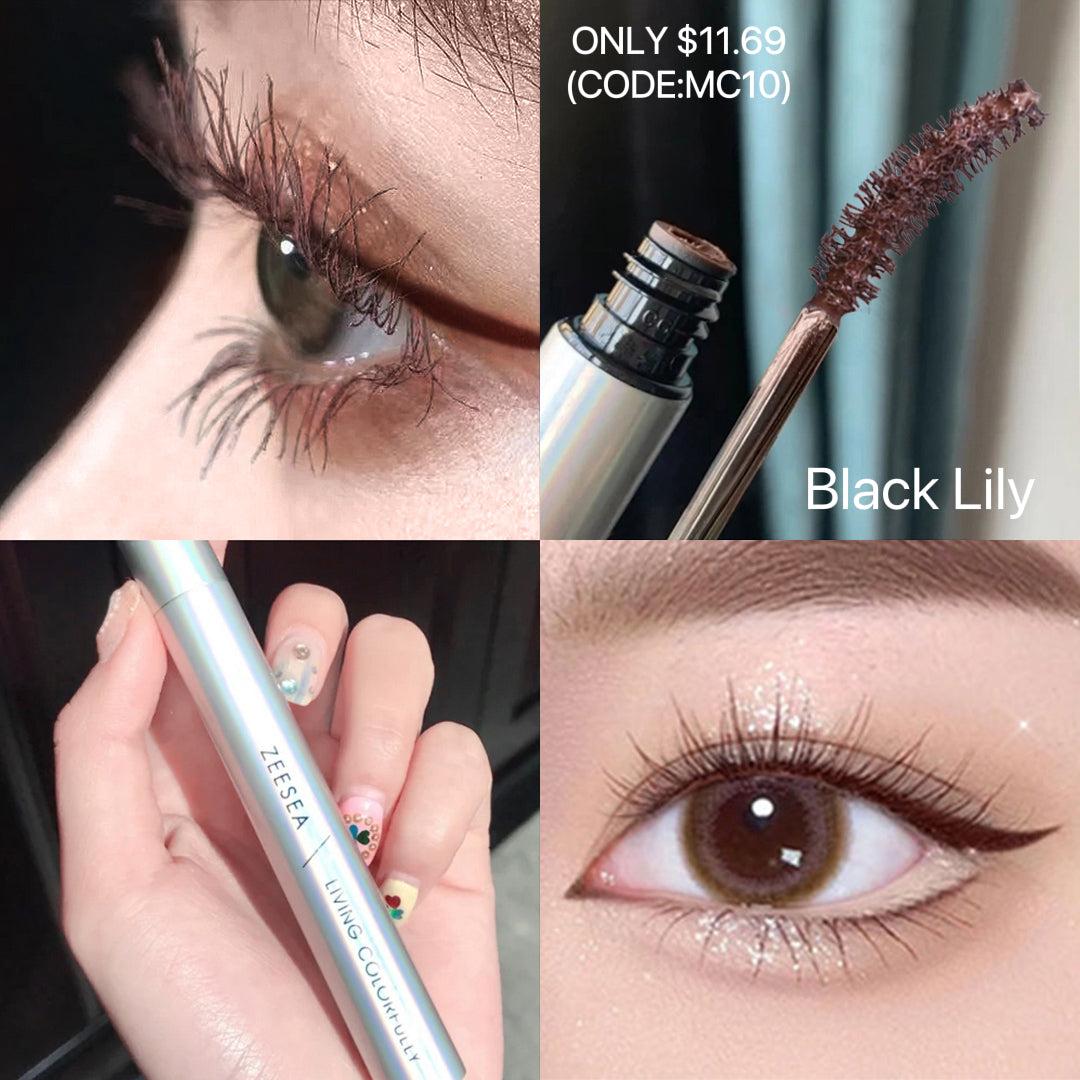 Shine Diamond Washable Colored Mascara - Black Lily / Snow diamond