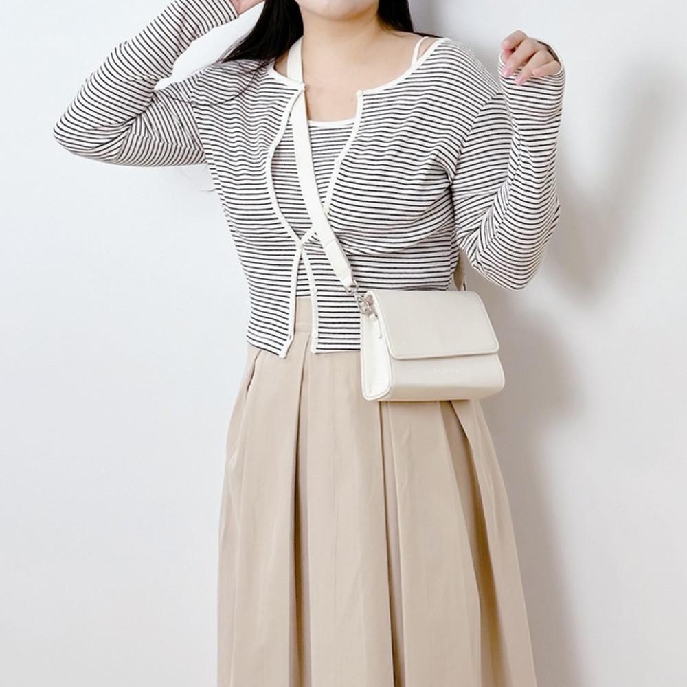 썬샤인 단가라 나시 가디건 세트 [빅사이즈 55~77]