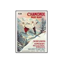 샤모니 몽블랑 CHAMONIX MONT-BLANC 42x58cm