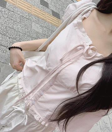 릴리하트bl (청순+러블리💞여름블라우스,프릴블라우스,퍼프반팔bl)