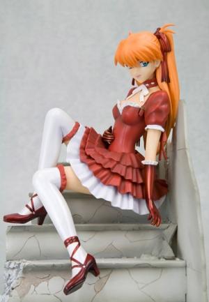 <초특가> 에반게리온 아스카 랑그레이 고스로리 크림슨 ver.