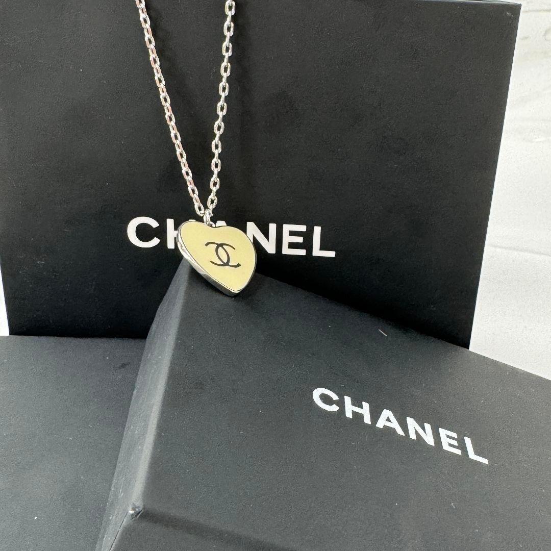 シャネル CHANEL ハートネックレス カメリア ココマーク
