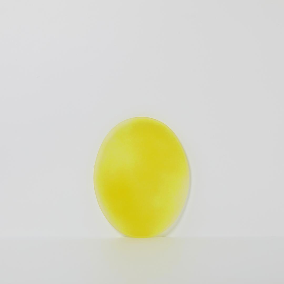 MATT POWDERY OU OVAL PLATE
