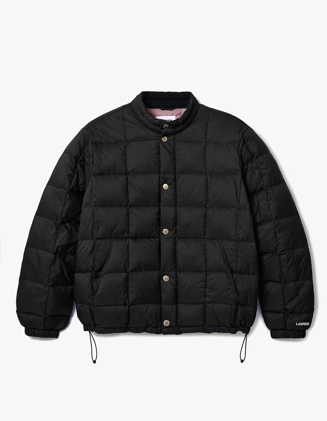 Mid-Weight Down Padded Jacket - Black