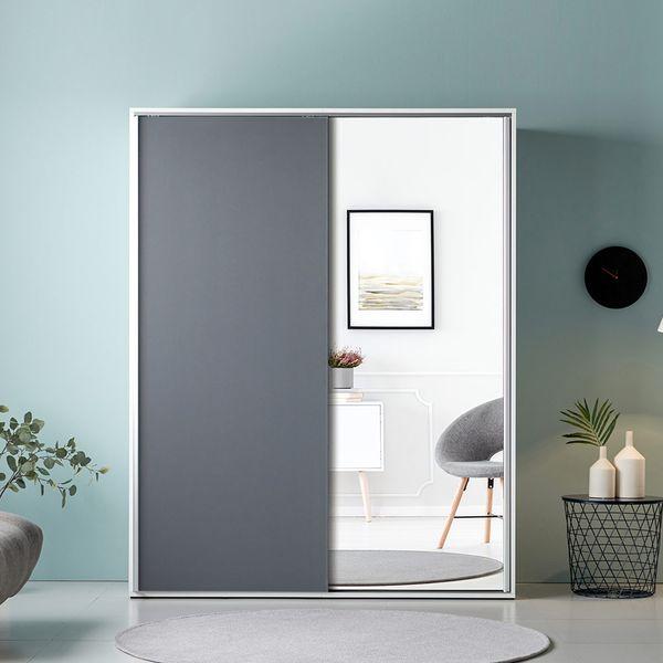 카라 1600 전신거울 E0등급  슬라이딩옷장