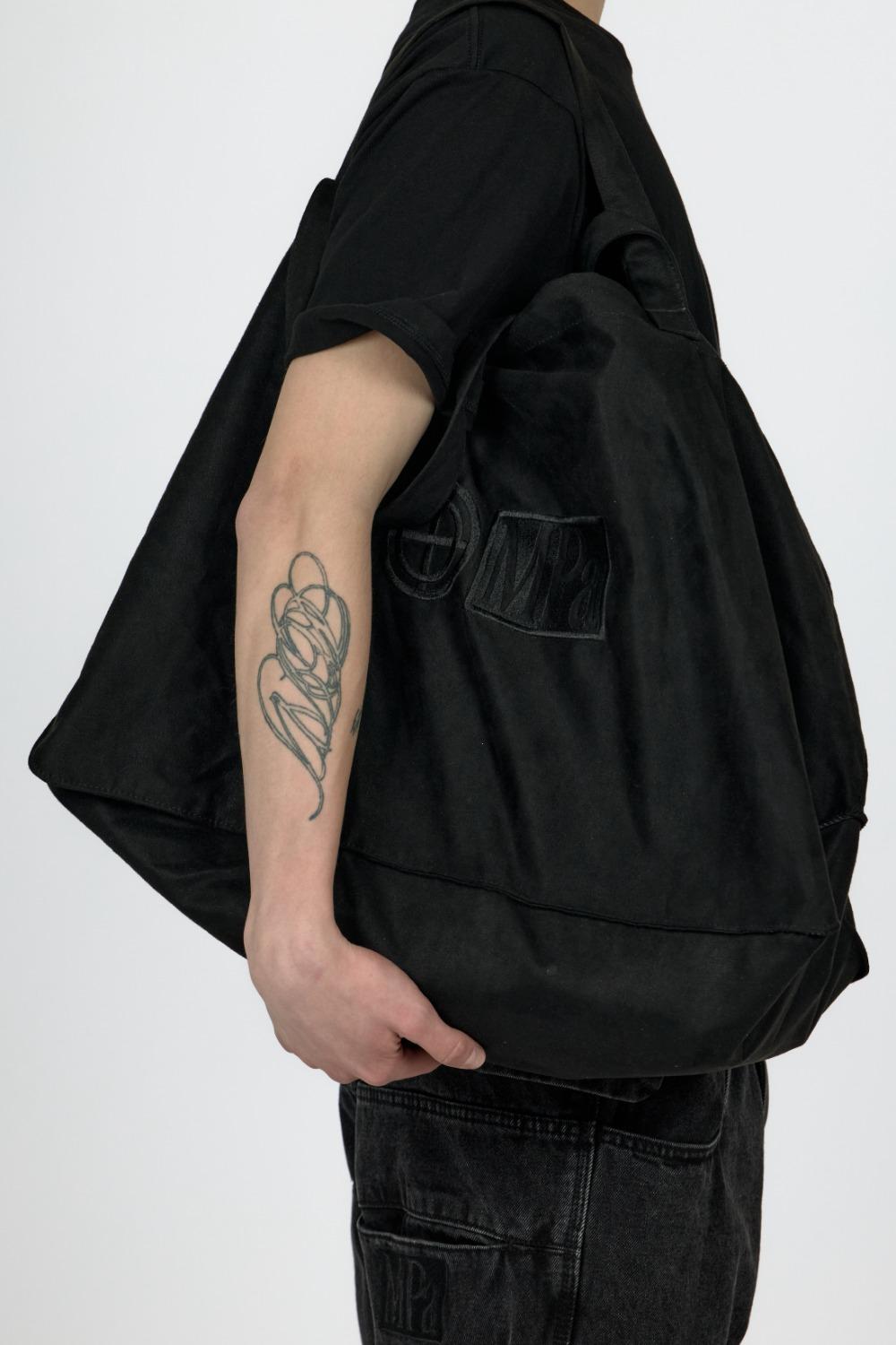 MPa SUEDE BIG BAG (BLACK)