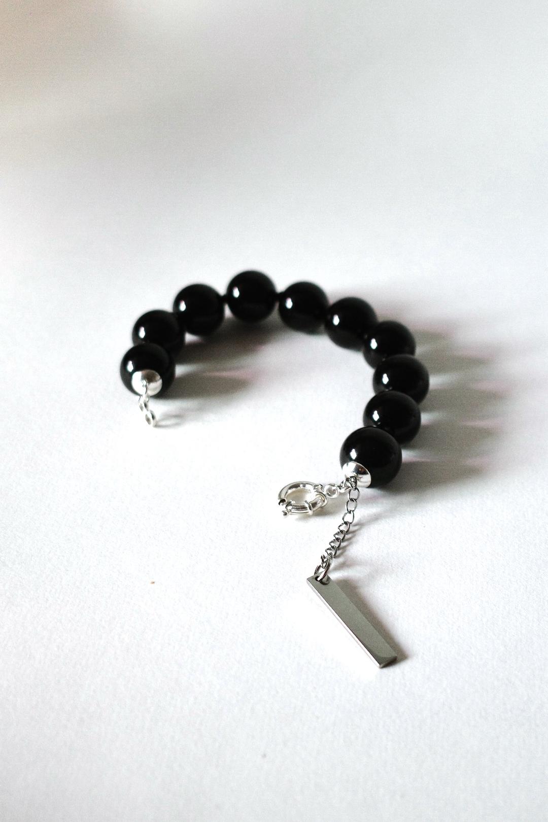 Onyx Round Bracelet
