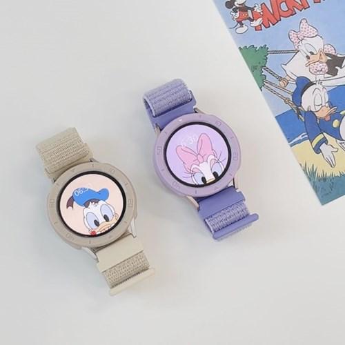 [당일배송] 우먼스9999 갤럭시워치4 젤리 베젤링 강화유리 세트