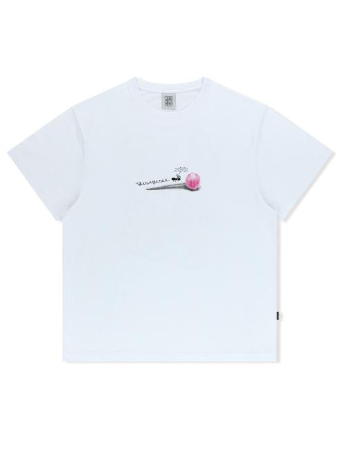 Anthill Logo Tee White