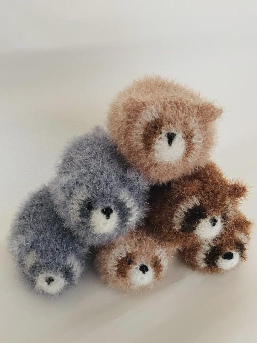 너구리 수세미🐾 라쿤 수세미🦡