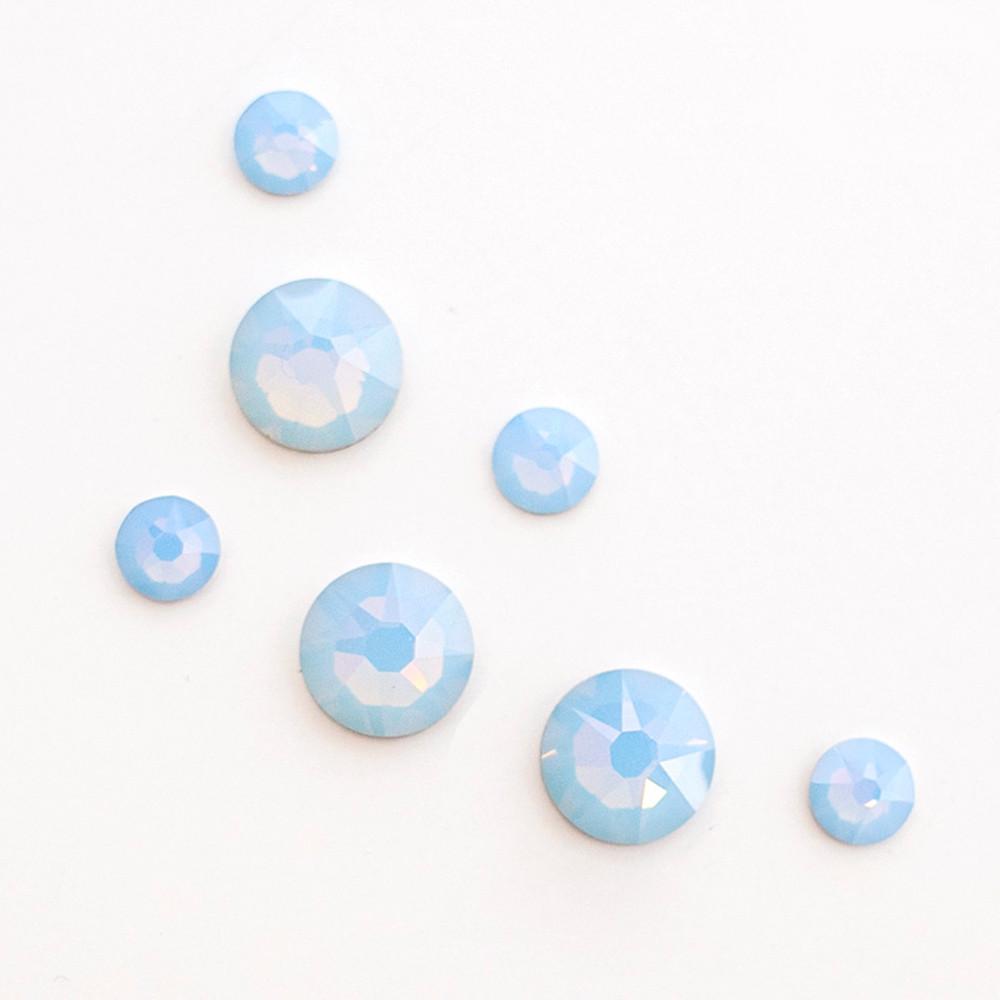 스와로브스키 2088 에어블루오팔 평스톤 네일스톤 ss30 10pcs 셀프 네일아트재료