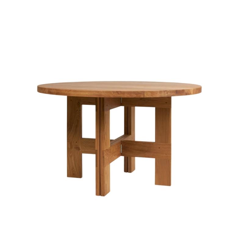 Farmhouse Dining Round Table ø120