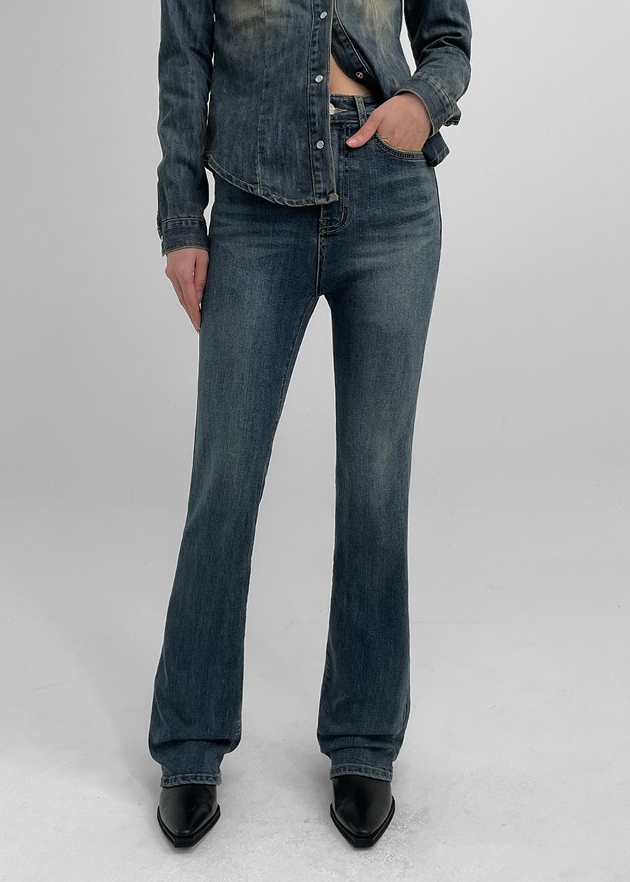 [8천장판매] [B-DENIM] LONG SLIM BOOTS-CUT 017