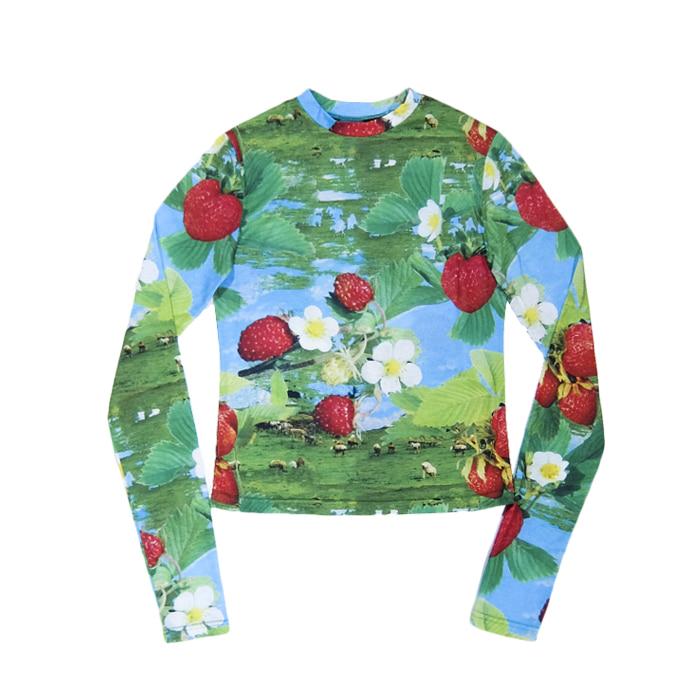 STRAWBERRY FRAM SLIM TEE[3/22순차배송]
