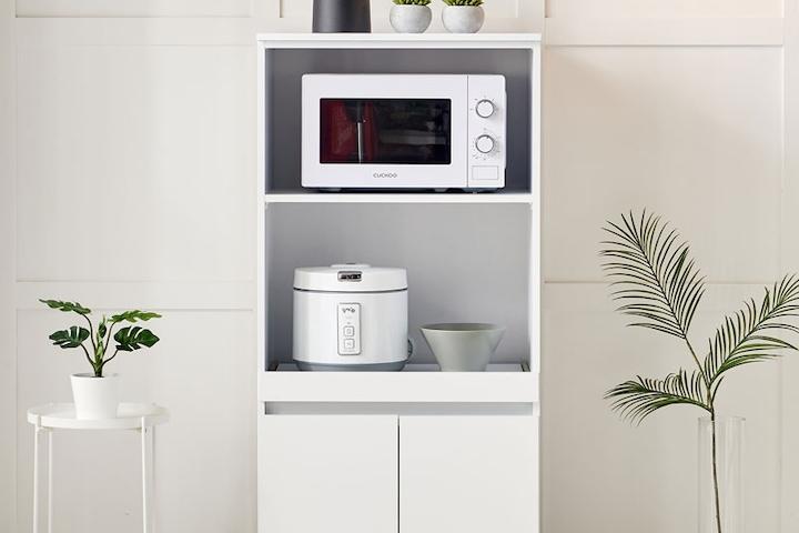 위드 데코 600 인출 밥솥장 전자렌지 수납장 ga045