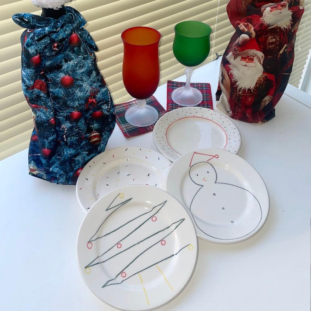 크리스마스접시 christmas dish