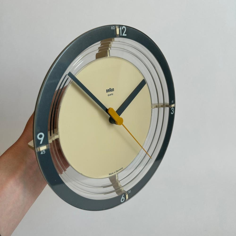 [중고] 1980s 브라운 벽시계 braun ABW 21 wall clock