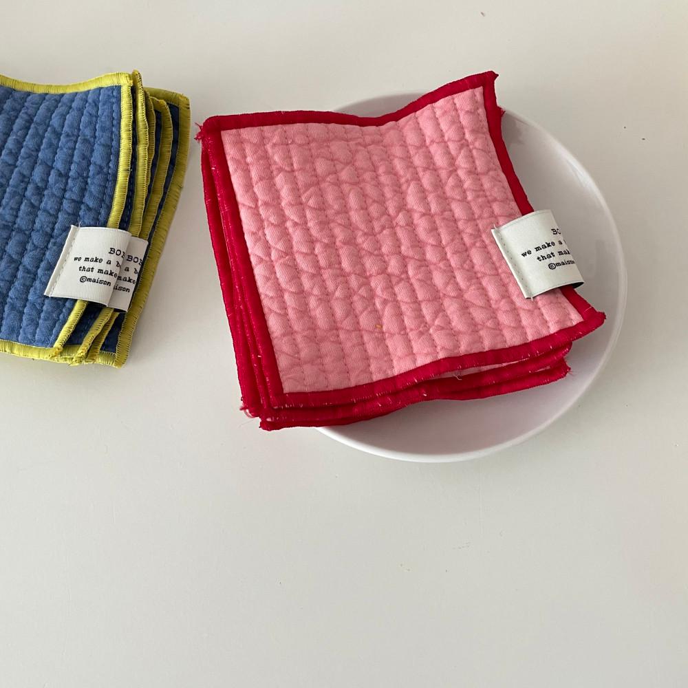 PINKBLUE 누빔티코스터