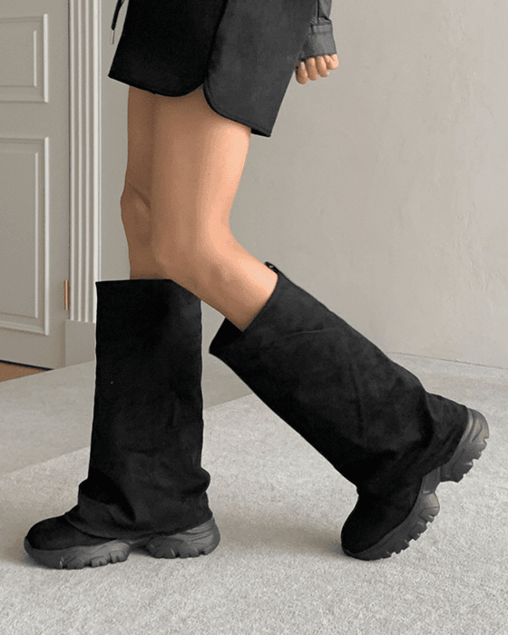 유엠 [하비추천/운동화급쿠셔닝] 비엔 통넓은롱부츠 워머부츠 워머운동화부츠 구동화부츠 (6cm)