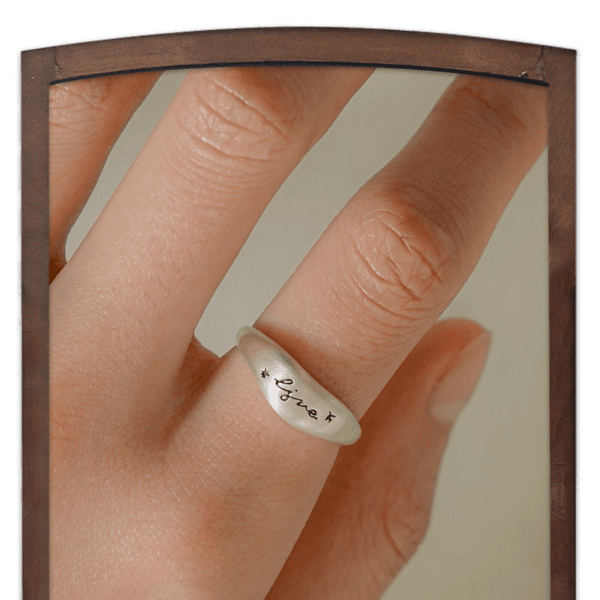 Love Life, silver ring