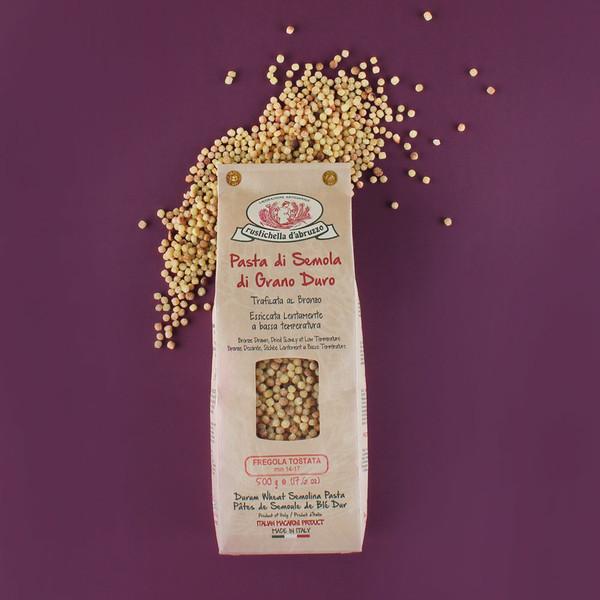 루스티켈라 프리미엄 프레골라 토스타타 파스타 스파게티면 500g