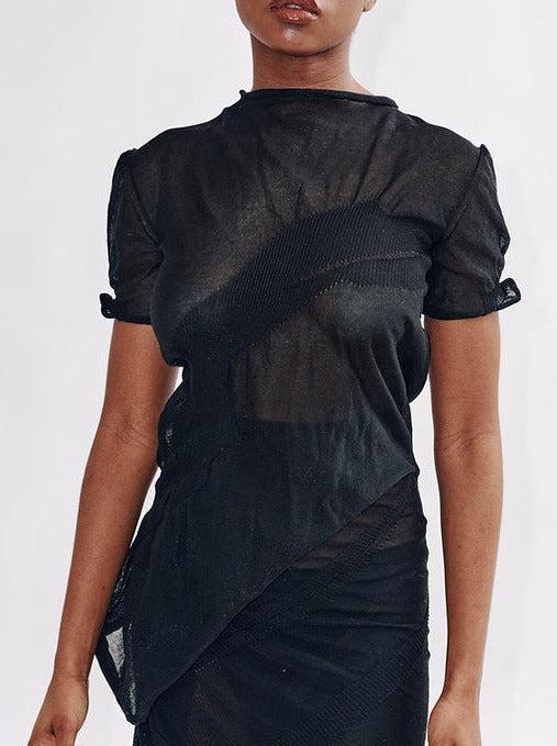 Scar T-Shirt - Black - S