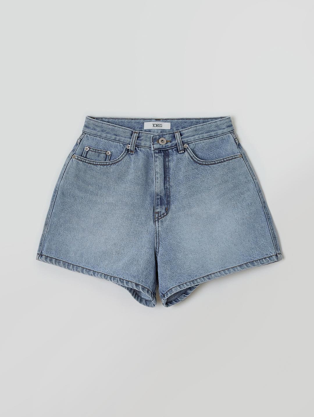 Simon Denim Shorts (Light Blue)_9PM OPEN