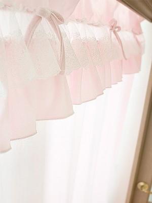 (방한 극세사) 밀크쉐이크 극세사 커튼 - 베이비핑크 - 맞춤가능