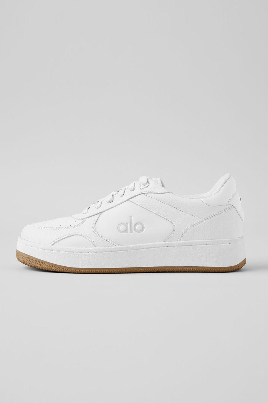 Alo Recovery Mode Sneaker - Natural White/Gum - Natural White/Gum / 3.5M/5W