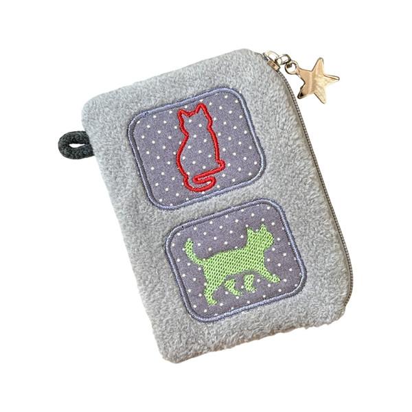 고양이신호등 카드파우치