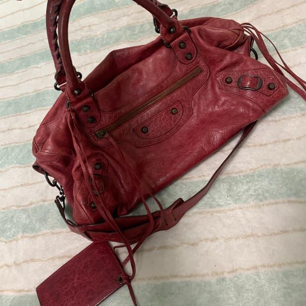 발렌시아가 트위기 버건디 컬러 정품 | 후루츠패밀리