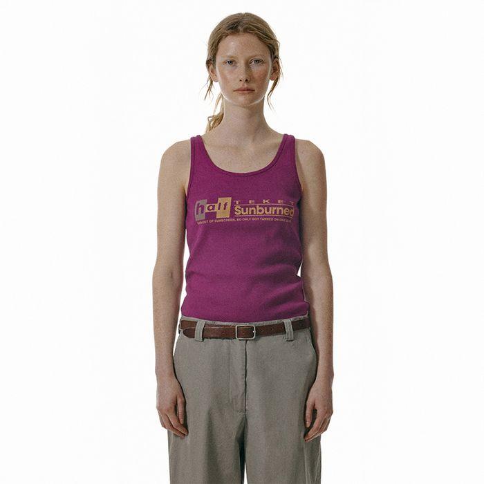 Sunburned Sleeveless Magenta