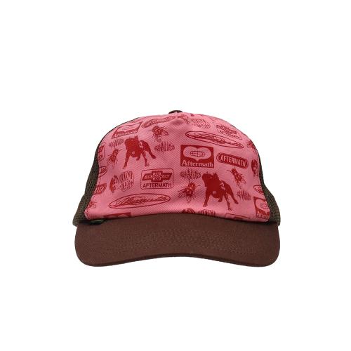 FULL PRINT MESH CAP [BROWN]